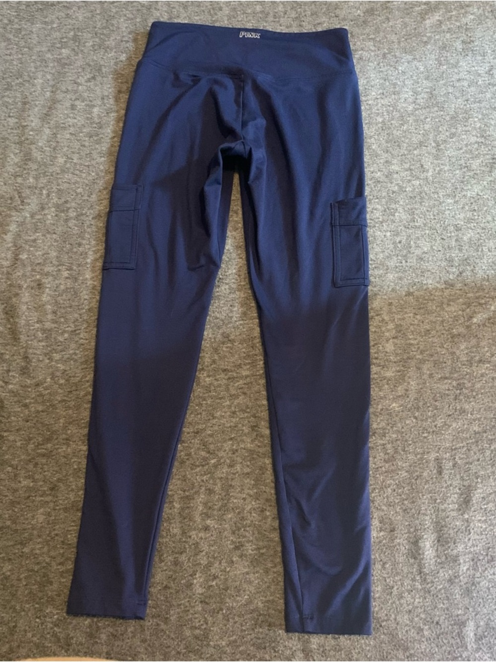 Navy PINK Active Cargo Style Leggings - Picture 5 of 5